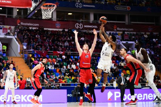 Russia Basketball Euroleague CSKA - ASVEL