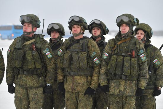 Russia Kazakhstan CSTO Peacekeeping Forces Withdrawal 