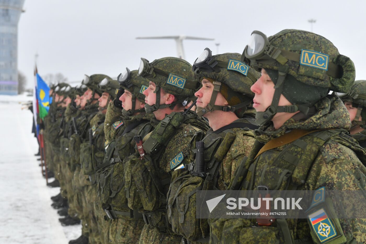 Russia Kazakhstan CSTO Peacekeeping Forces Withdrawal