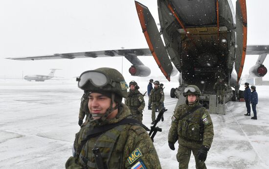 Russia Kazakhstan CSTO Peacekeeping Forces Withdrawal 