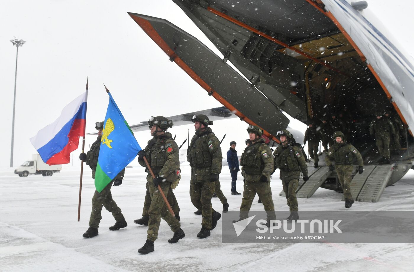 Russia Kazakhstan CSTO Peacekeeping Forces Withdrawal