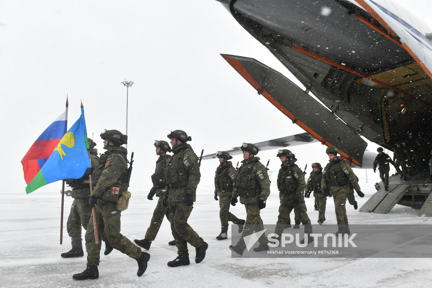 Russia Kazakhstan CSTO Peacekeeping Forces Withdrawal