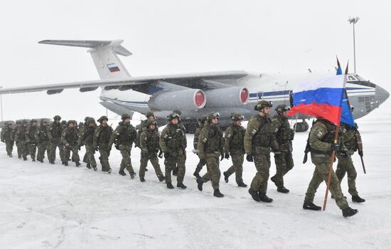 Russia Kazakhstan CSTO Peacekeeping Forces Withdrawal 