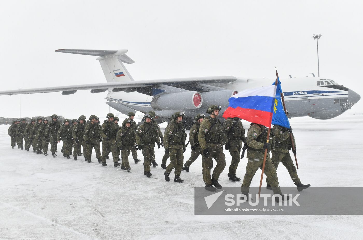 Russia Kazakhstan CSTO Peacekeeping Forces Withdrawal 