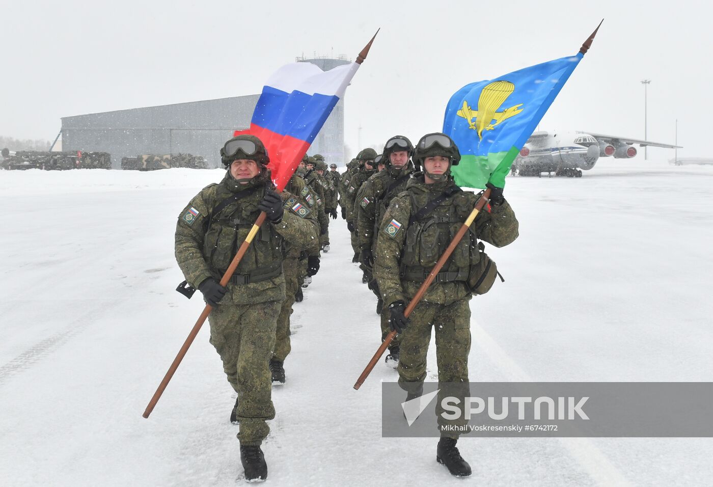 Russia Kazakhstan CSTO Peacekeeping Forces Withdrawal