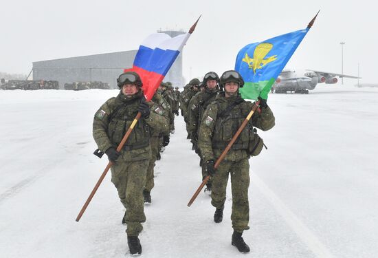 Russia Kazakhstan CSTO Peacekeeping Forces Withdrawal 