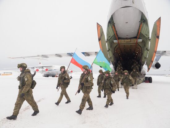 Russia Kazakhstan CSTO Peacekeeping Forces Withdrawal 