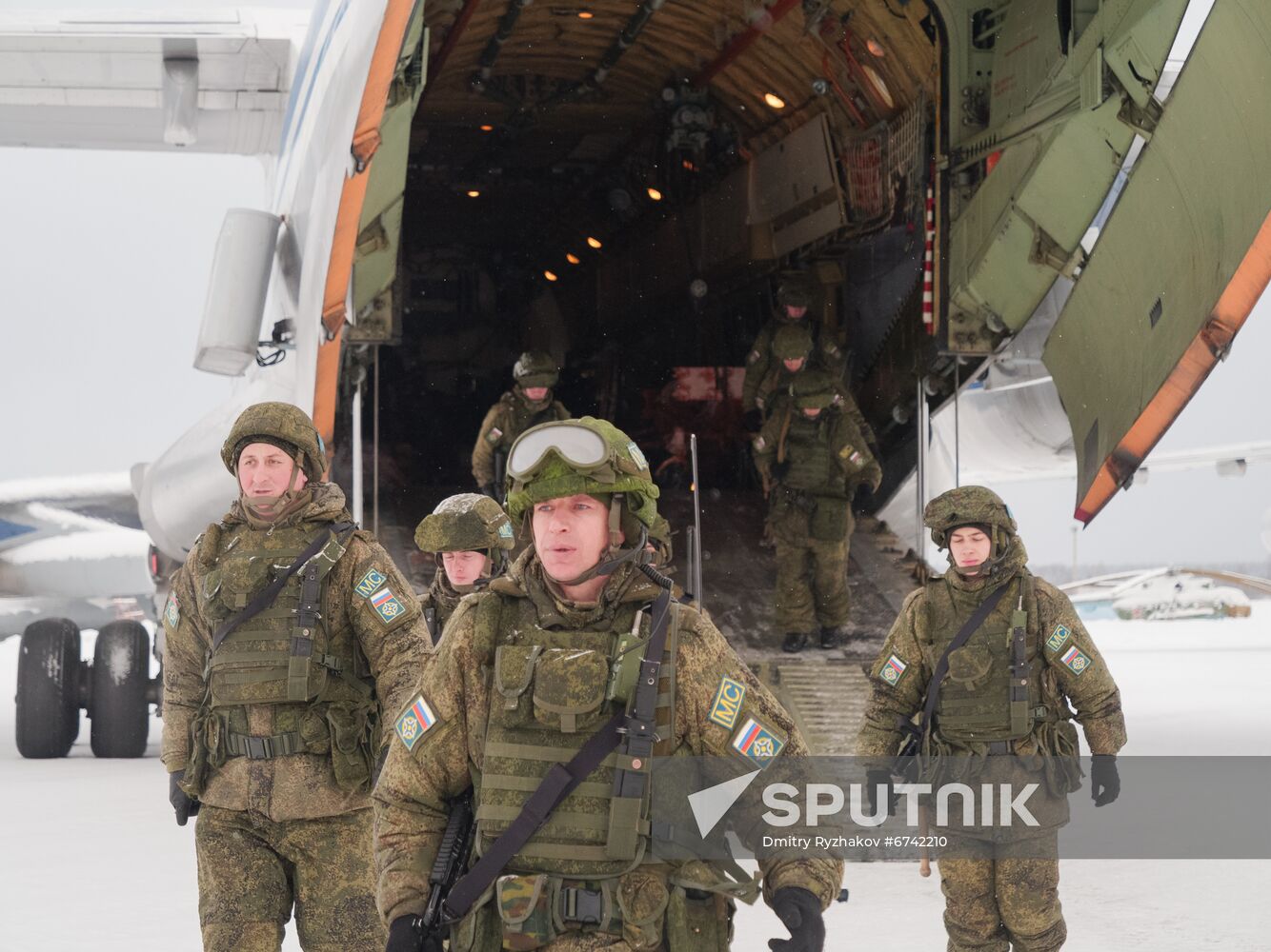 Russia Kazakhstan CSTO Peacekeeping Forces Withdrawal 