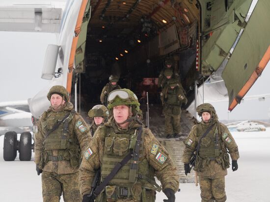Russia Kazakhstan CSTO Peacekeeping Forces Withdrawal 