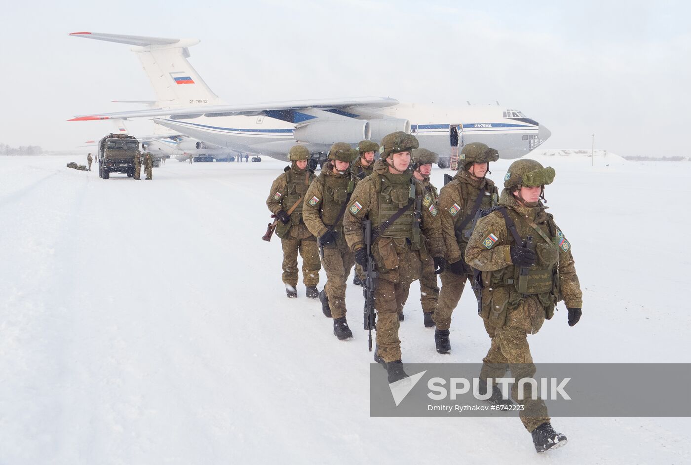 Russia Kazakhstan CSTO Peacekeeping Forces Withdrawal