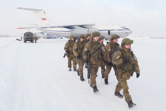 Russia Kazakhstan CSTO Peacekeeping Forces Withdrawal 