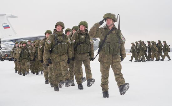 Russia Kazakhstan CSTO Peacekeeping Forces Withdrawal 