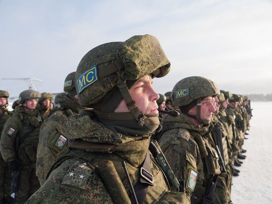 Russia Kazakhstan CSTO Peacekeeping Forces Withdrawal 