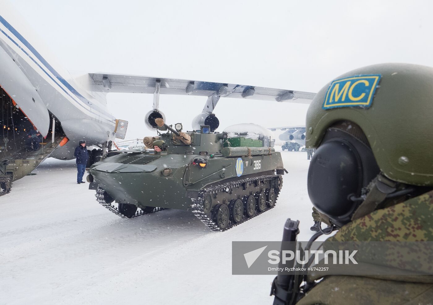 Russia Kazakhstan CSTO Peacekeeping Forces Withdrawal