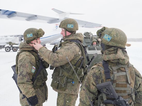 Russia Kazakhstan CSTO Peacekeeping Forces Withdrawal 