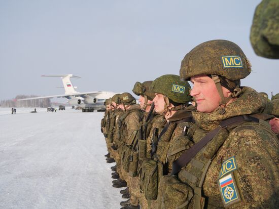 Russia Kazakhstan CSTO Peacekeeping Forces Withdrawal 