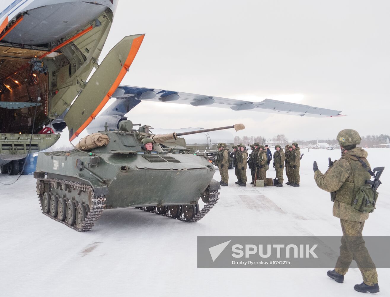 Russia Kazakhstan CSTO Peacekeeping Forces Withdrawal
