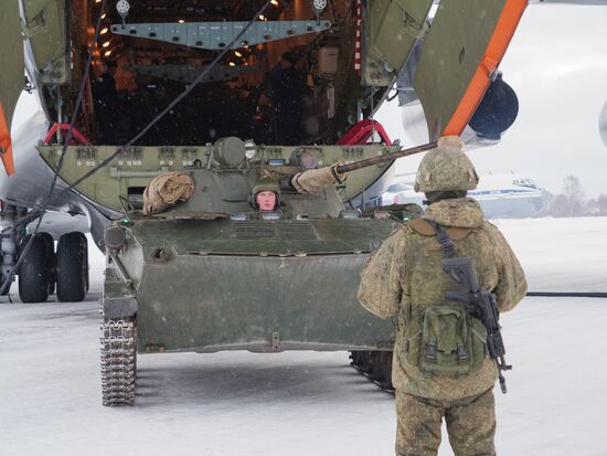Russia Kazakhstan CSTO Peacekeeping Forces Withdrawal 