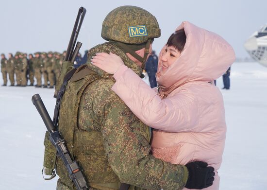 Russia Kazakhstan CSTO Peacekeeping Forces Withdrawal 