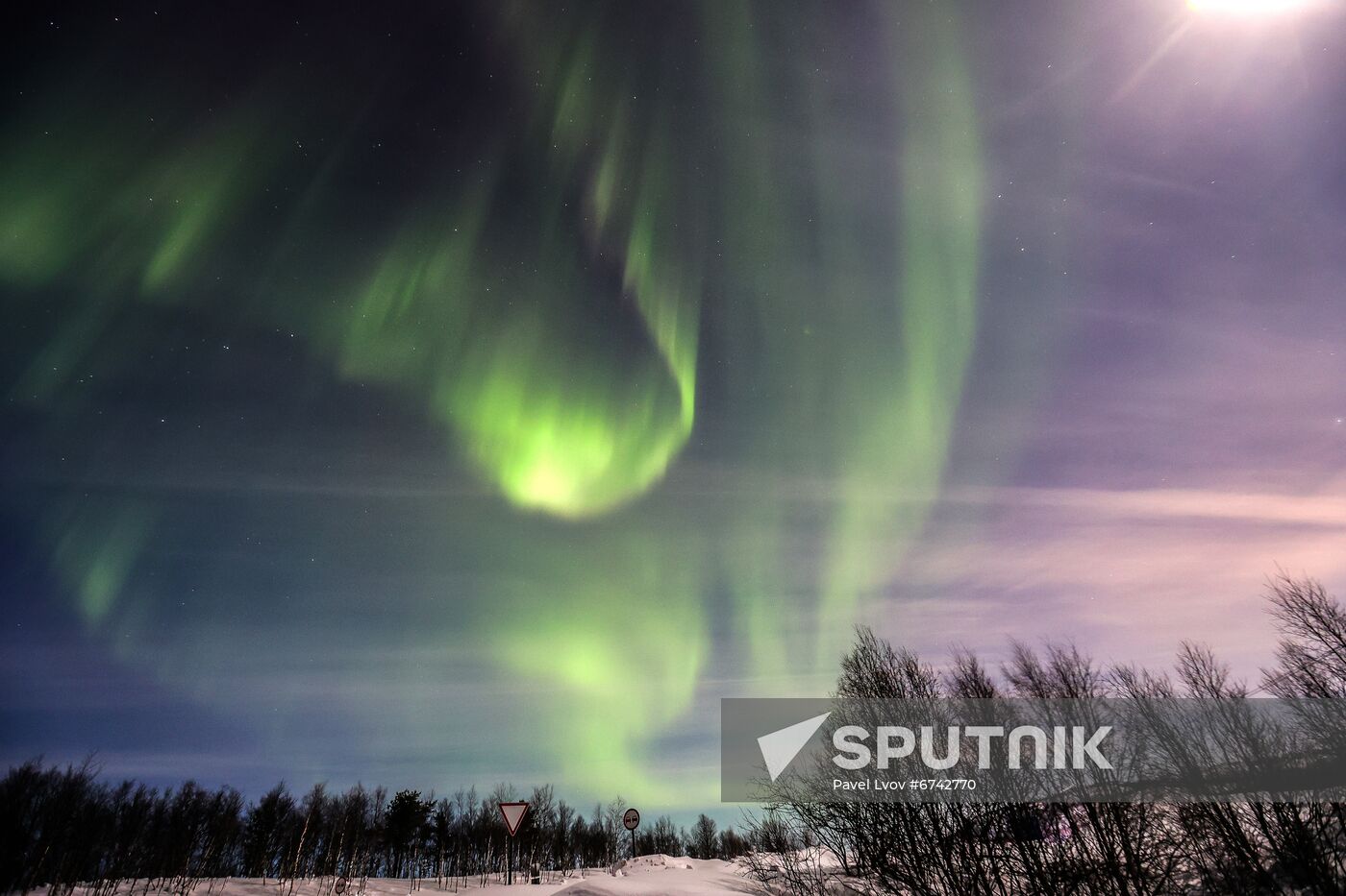 Russia Aurora Borealis