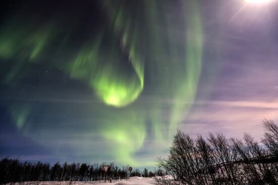 Russia Aurora Borealis