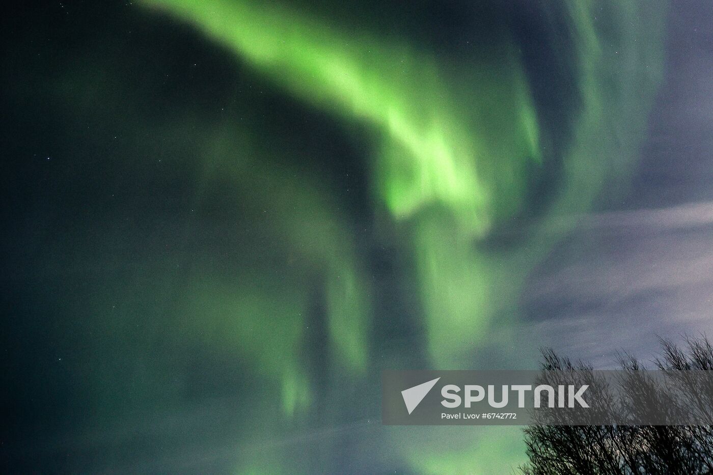 Russia Aurora Borealis