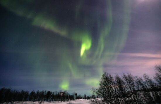 Russia Aurora Borealis
