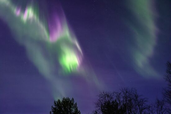 Russia Aurora Borealis