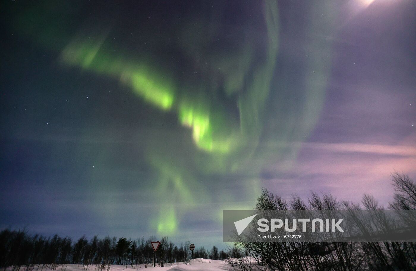 Russia Aurora Borealis
