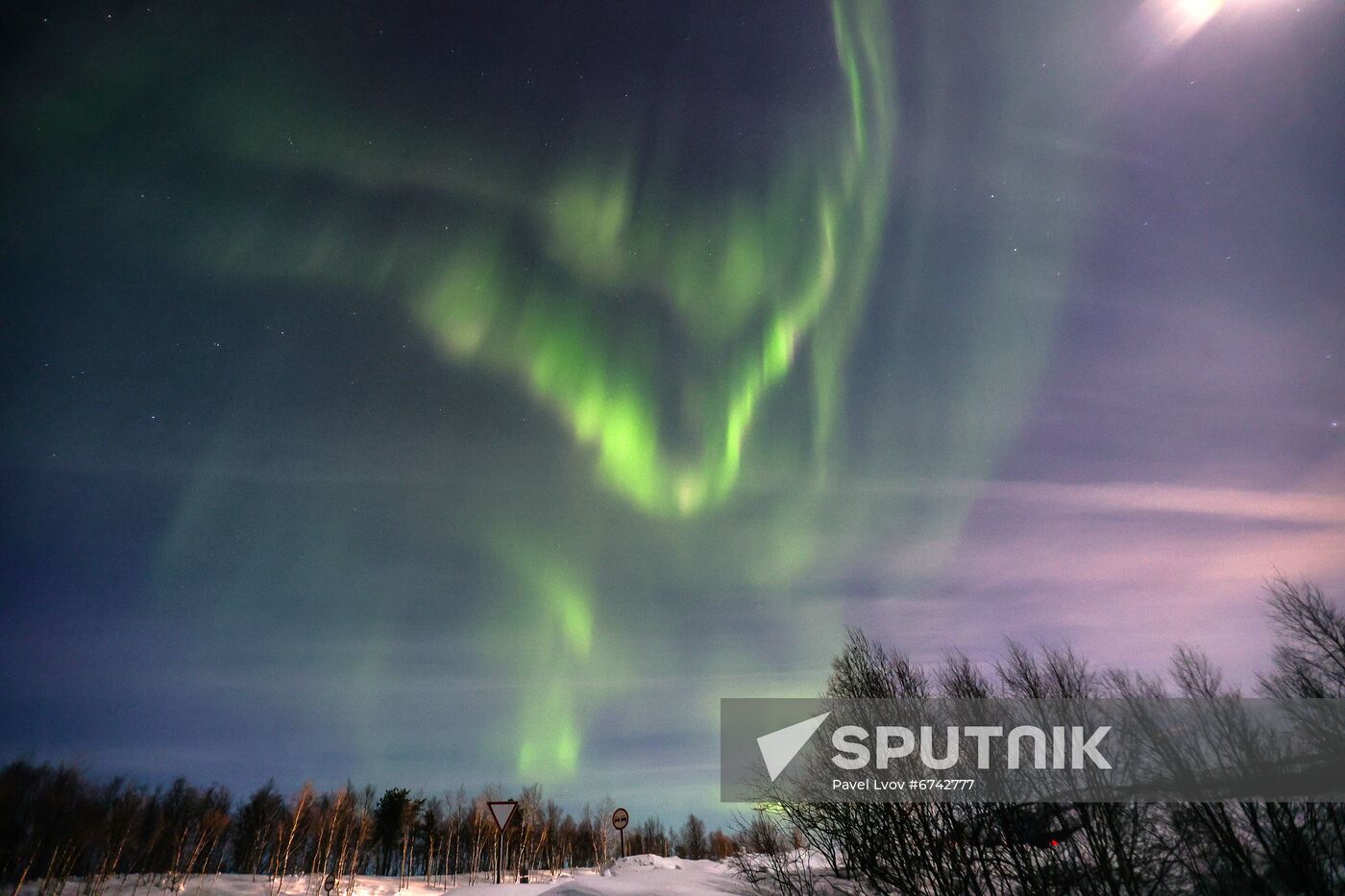 Russia Aurora Borealis