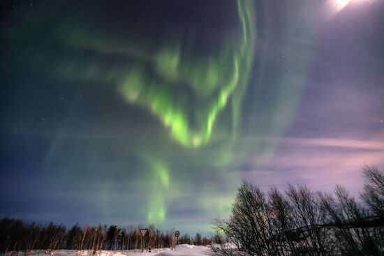 Russia Aurora Borealis