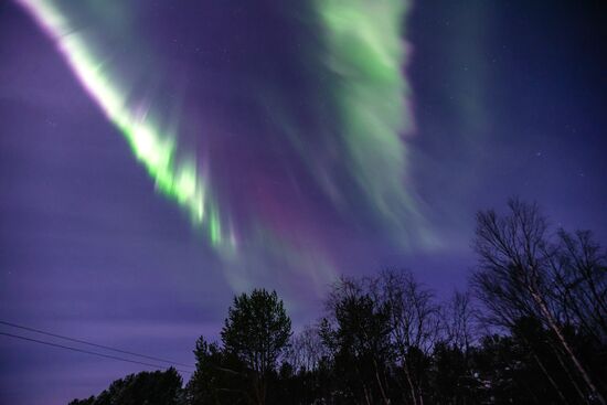 Russia Aurora Borealis