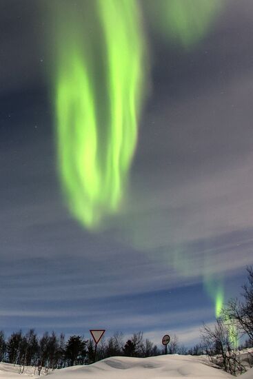 Russia Aurora Borealis