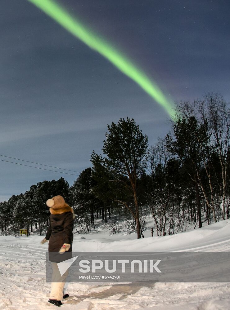 Russia Aurora Borealis