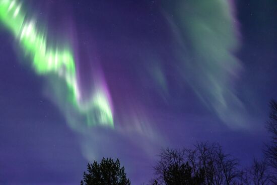 Russia Aurora Borealis