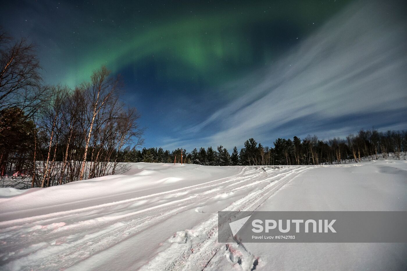 Russia Aurora Borealis