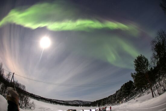 Russia Aurora Borealis
