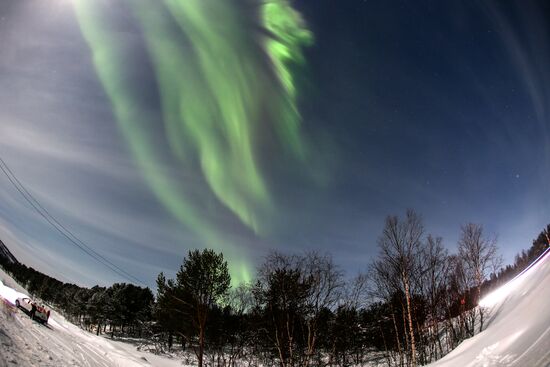 Russia Aurora Borealis