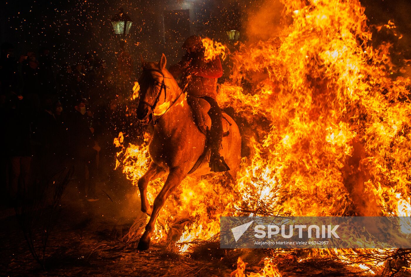 Spain Religion St Anthony Celebration