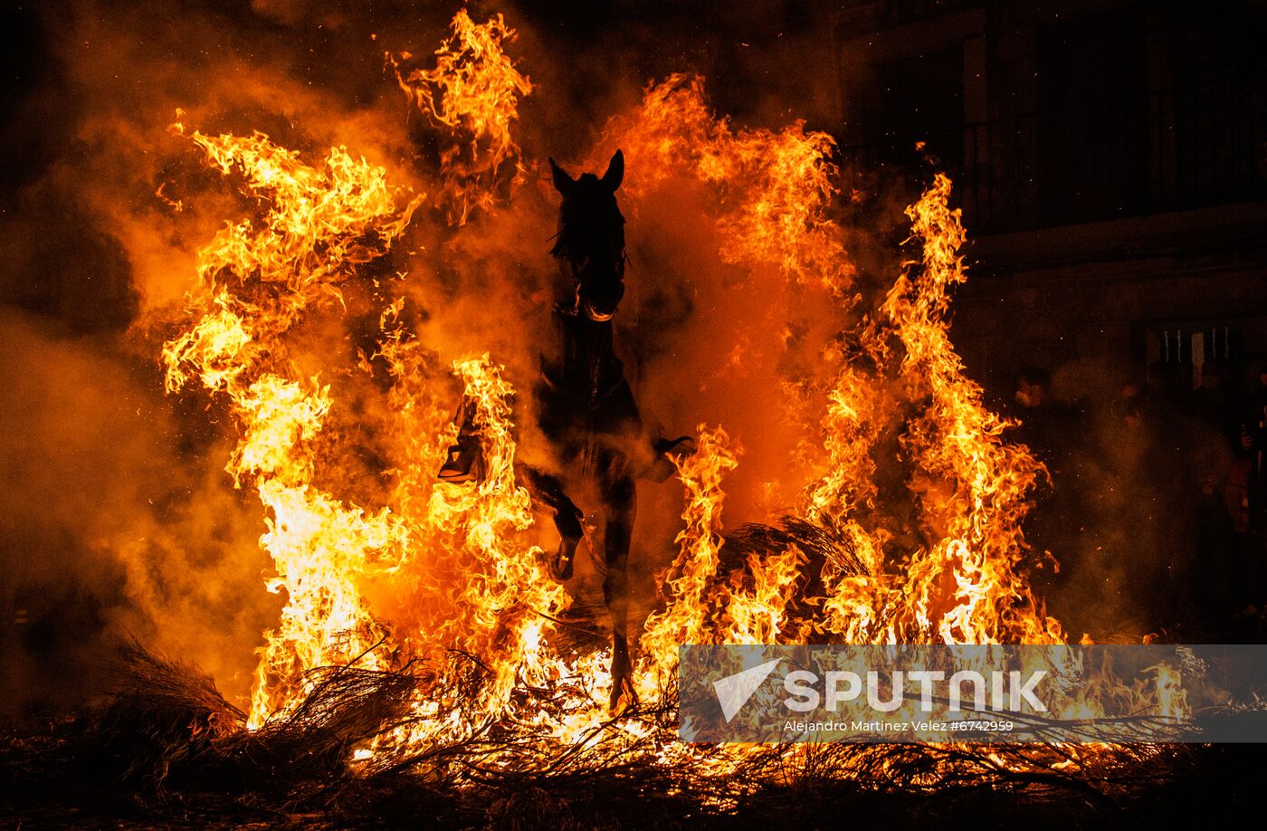 Spain Religion St Anthony Celebration
