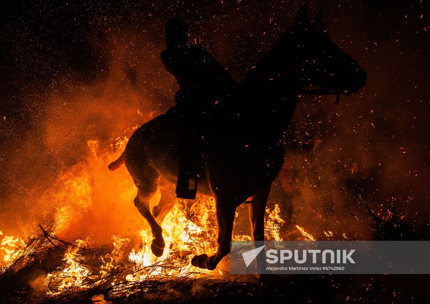 Spain Religion St Anthony Celebration