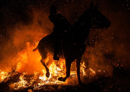 Spain Religion St Anthony Celebration
