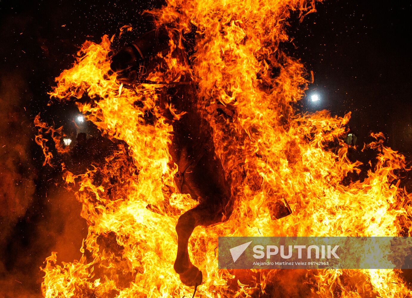 Spain Religion St Anthony Celebration