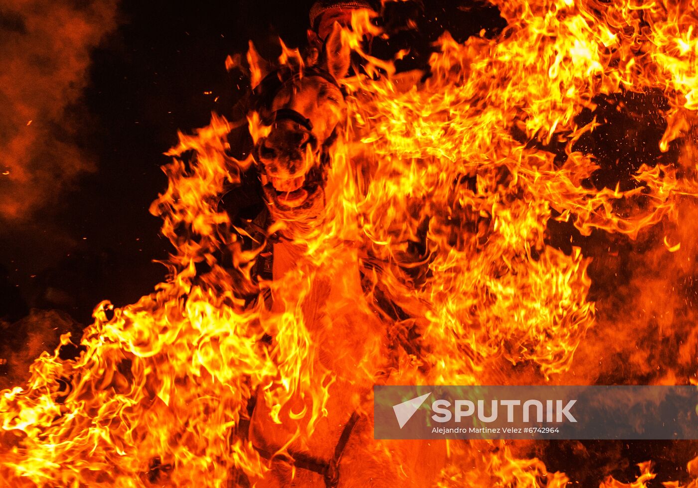 Spain Religion St Anthony Celebration