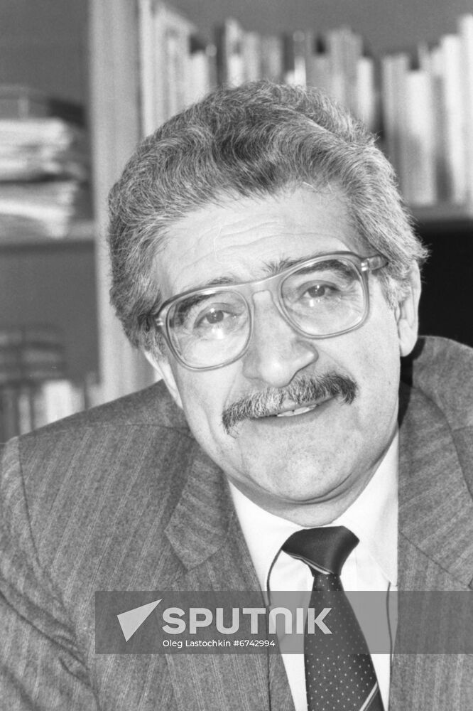 Soviet scientist-Orientalist Nodari Simonia
