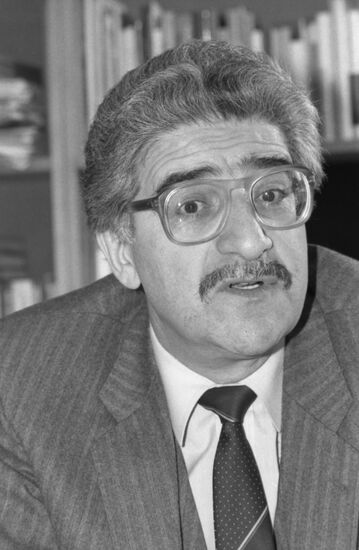 Soviet scientist-Orientalist Nodari Simonia