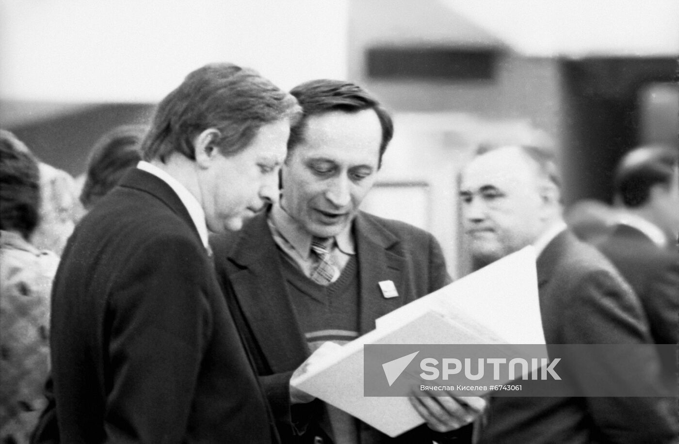 Plenary meeting of Zelenogradsky District Committee of USSR Communist Party