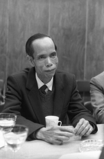 Signing cooperation agreement between USSR and Vietnam