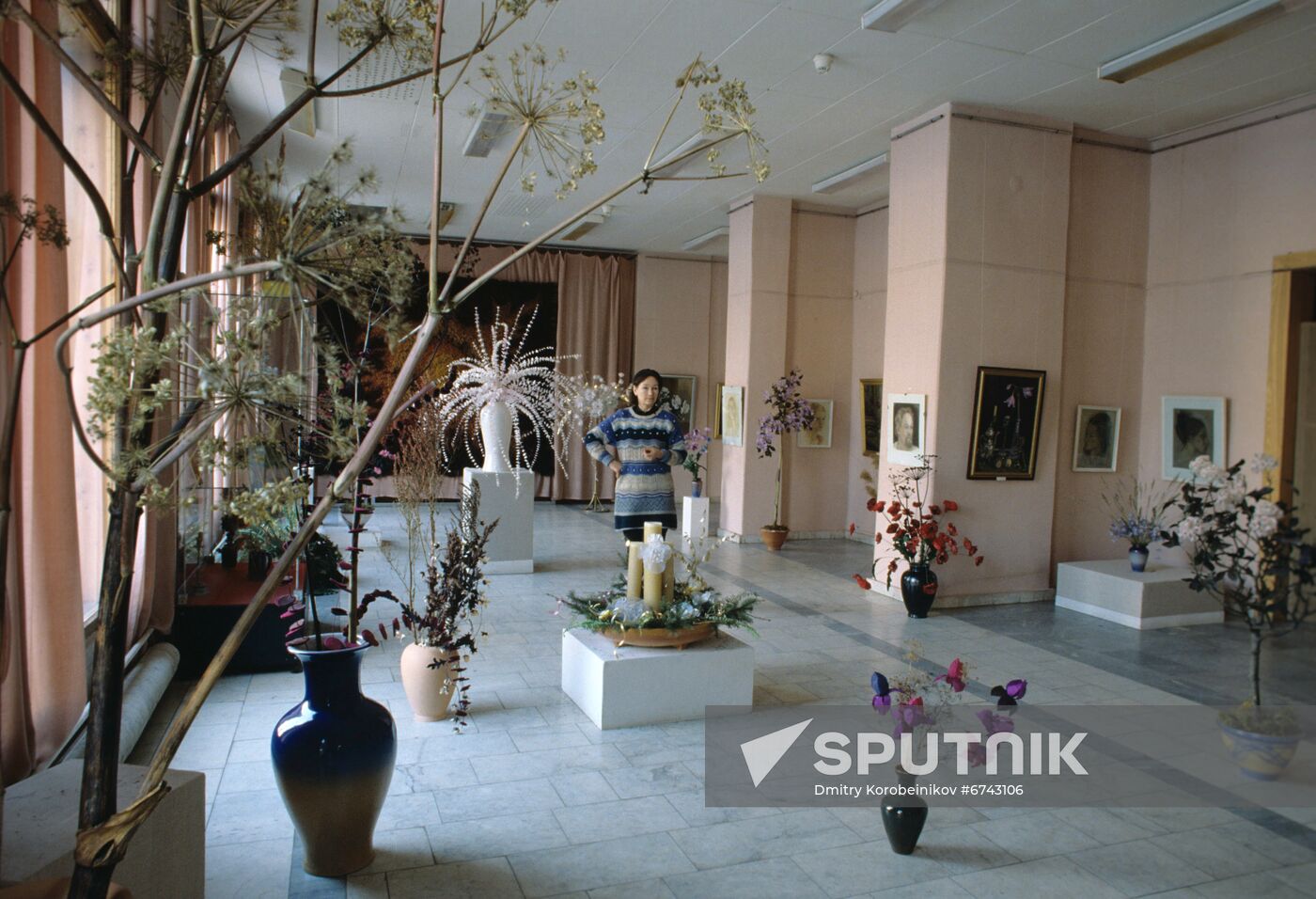 Winter Flowers of Siberia exhibition