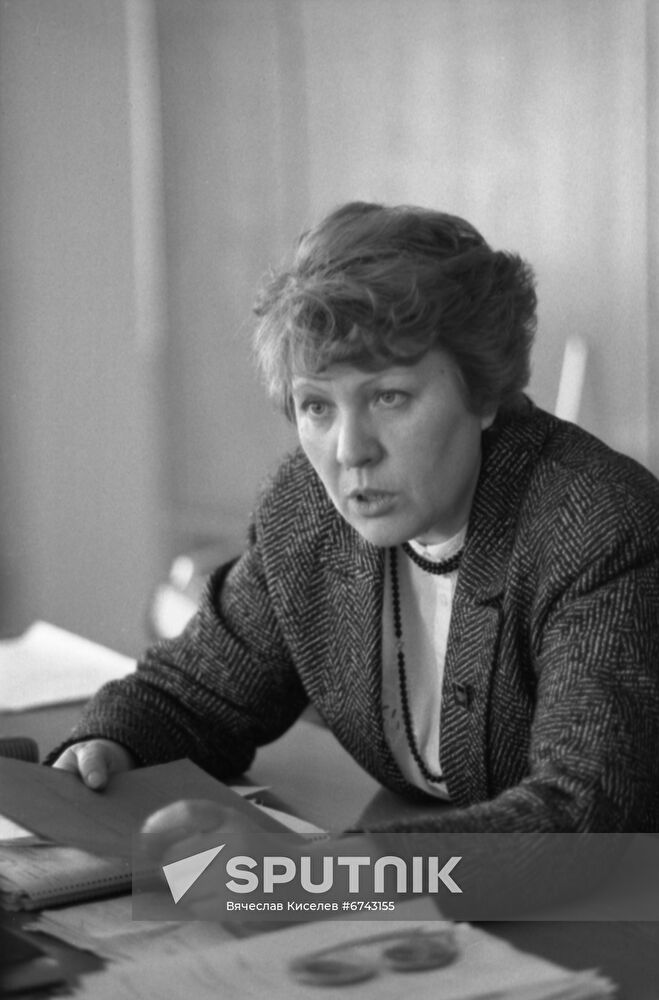 Valentina Danilina, Chair of Executive Committee of Odintsovo City Soviet (Council)